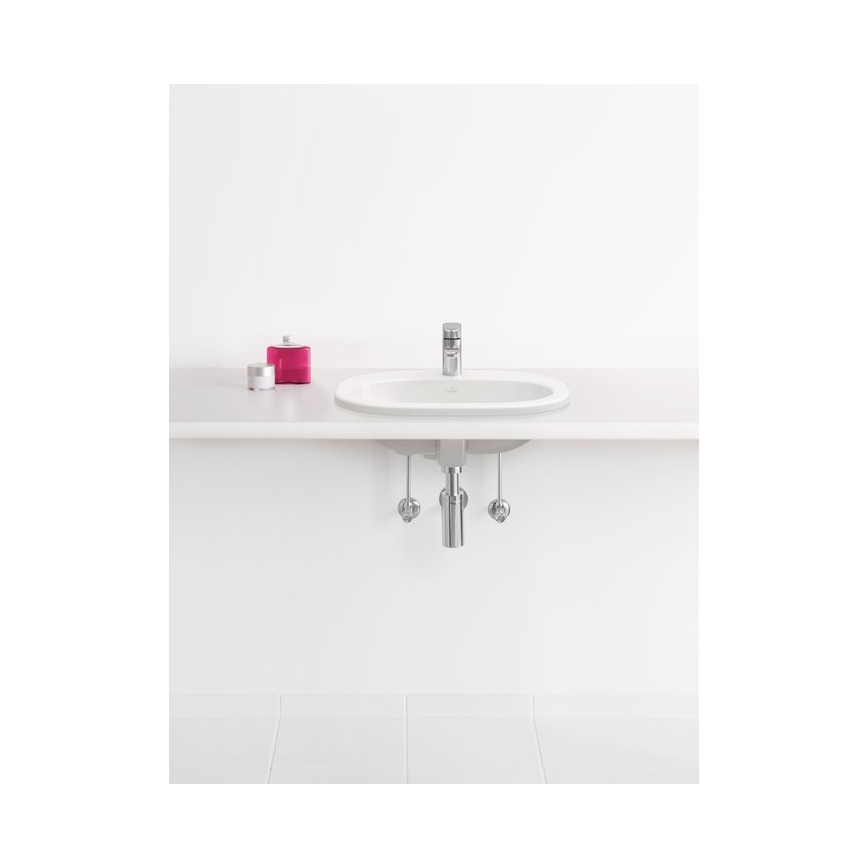 Villeroy & Boch 41615601 - Infällt tvättställ O.NOVO 56x40,5 cm keramik/vit