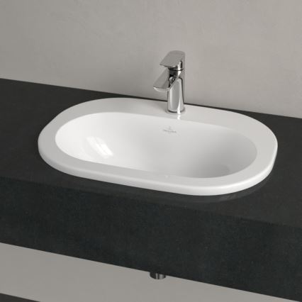 Villeroy & Boch 416156R1 - Infällt tvättställ O.NOVO 56x41 cm keramik/vit