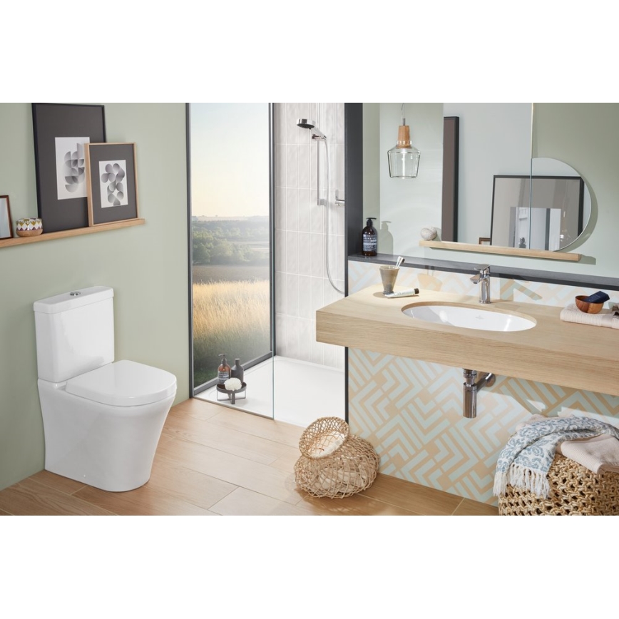 Villeroy & Boch 41626001 - Infällt tvättställ O.NOVO 60x35 cm keramik/vit