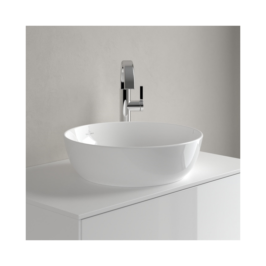 Villeroy & Boch 417943R1 - Handfat för bänkskiva ARTIS Ø 43 cm keramik/vit