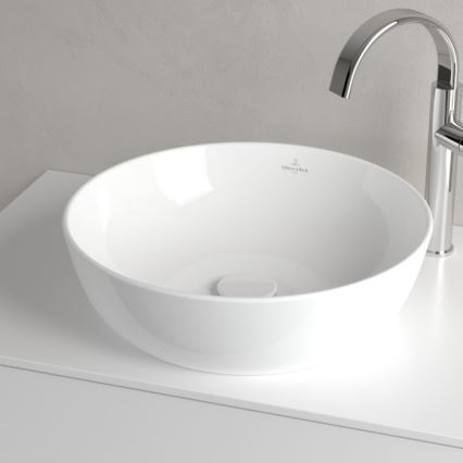 Villeroy & Boch 417943R1 - Handfat för bänkskiva ARTIS Ø 43 cm keramik/vit