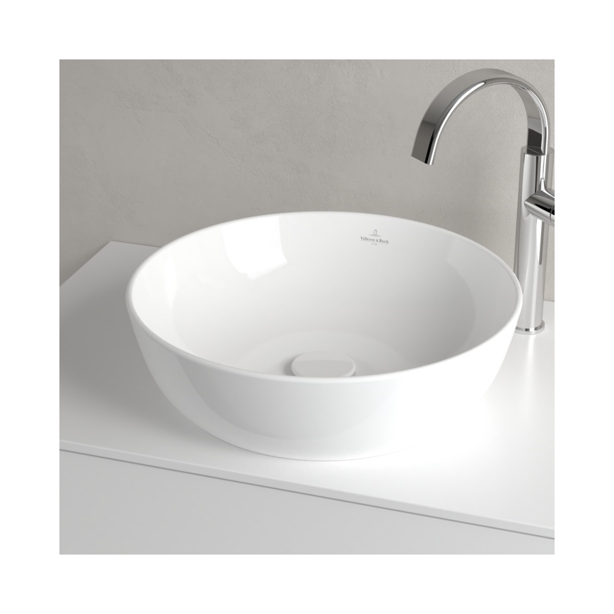 Villeroy & Boch 417943R1 - Handfat för bänkskiva ARTIS Ø 43 cm keramik/vit