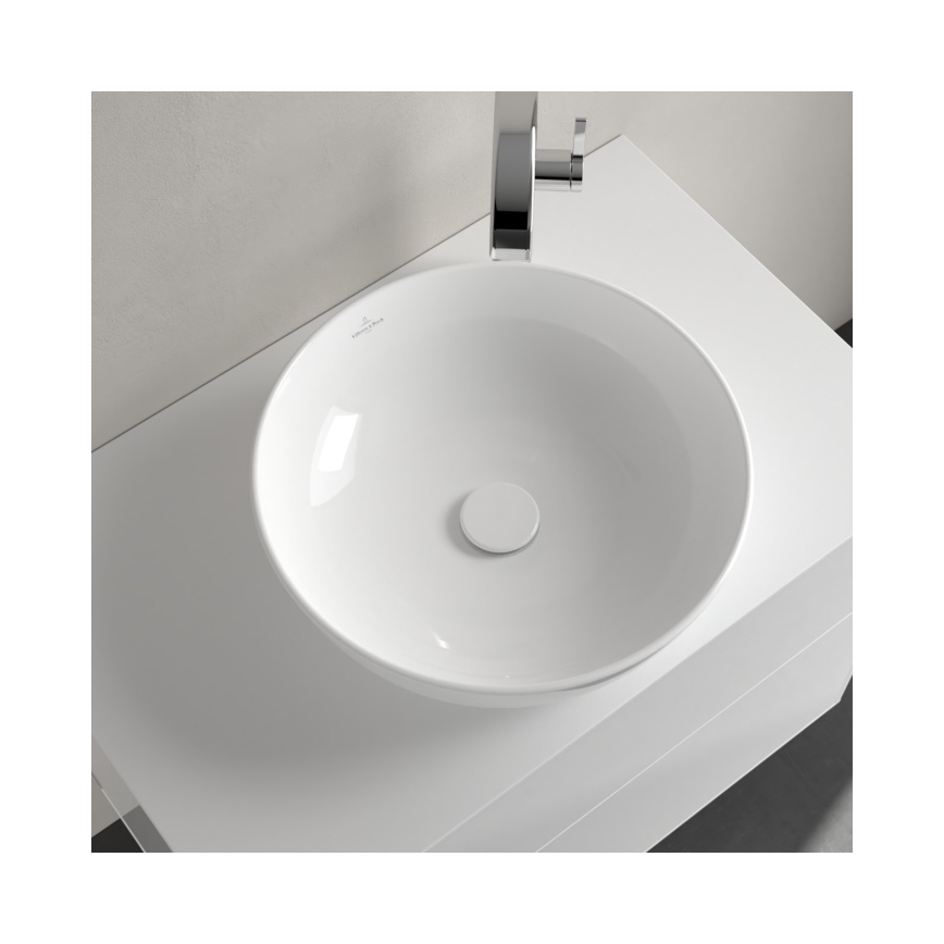 Villeroy & Boch 417943R1 - Handfat för bänkskiva ARTIS Ø 43 cm keramik/vit