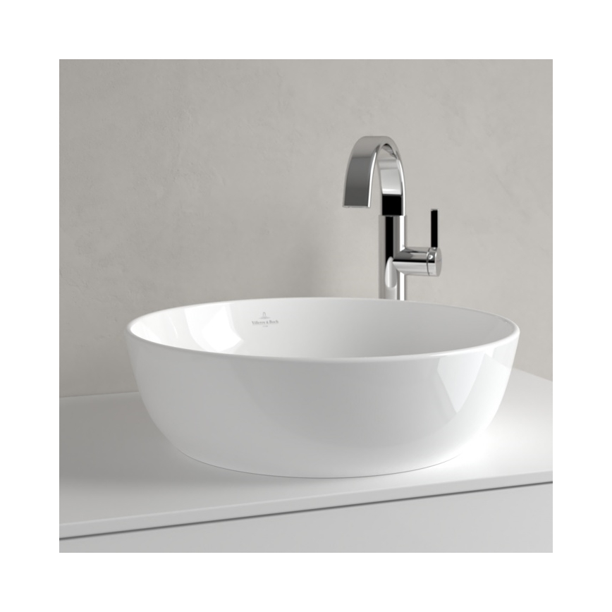 Villeroy & Boch 417943R1 - Handfat för bänkskiva ARTIS Ø 43 cm keramik/vit
