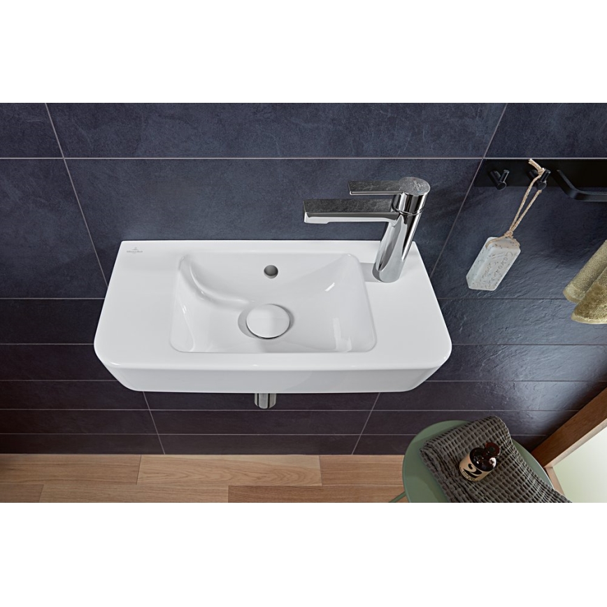 Villeroy & Boch 4342R501 - Vägghängt tvättställ O.NOVO 50x25 cm keramik/vit