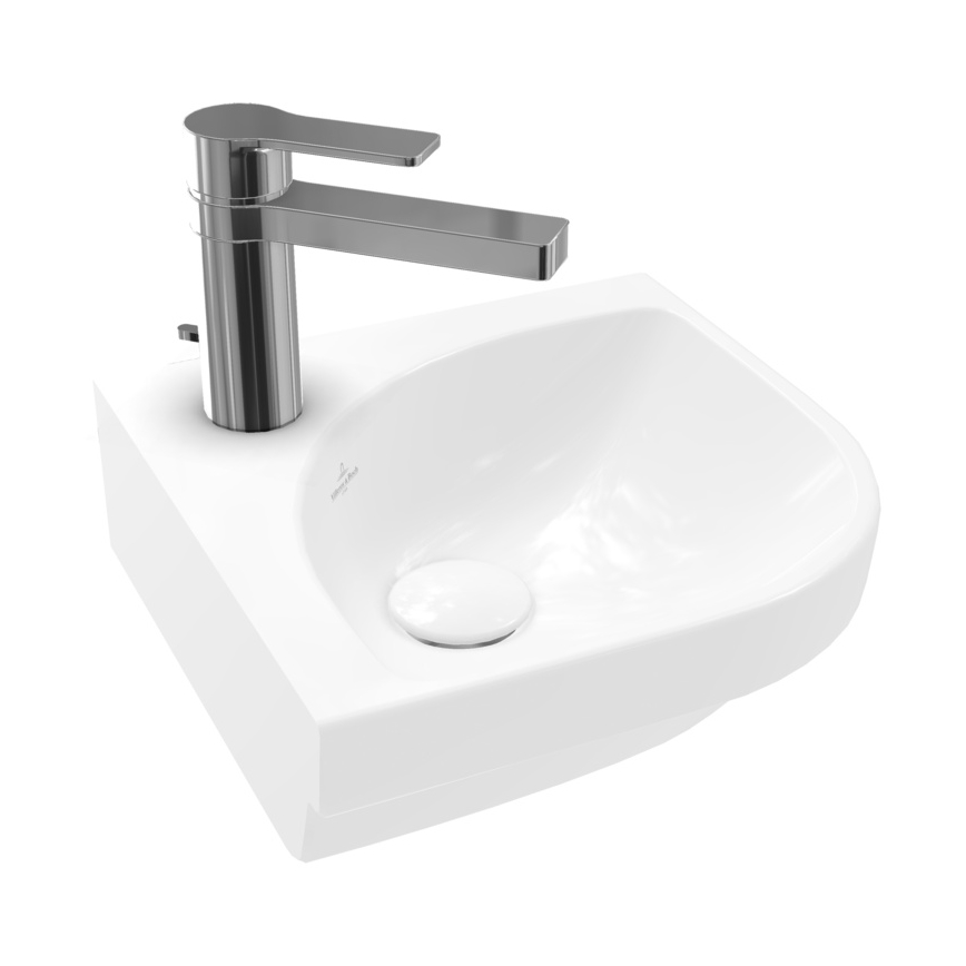 Villeroy & Boch 43714601 - Vägghängt hörn-tvättställ SUBWAY 3.0 32x32 cm keramik/vit
