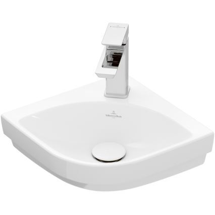 Villeroy & Boch 43714601 - Vägghängt hörn-tvättställ SUBWAY 3.0 32x32 cm keramik/vit
