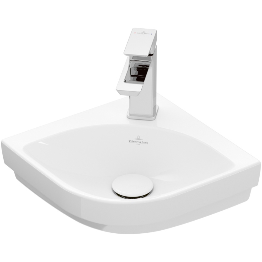 Villeroy & Boch 43714601 - Vägghängt hörn-tvättställ SUBWAY 3.0 32x32 cm keramik/vit