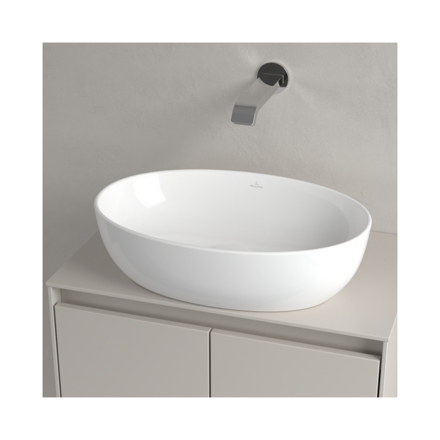 Villeroy & Boch 43884801 - Tvättställ för bänkskiva ARTIS 48 x 32,5 cm, keramik/vit