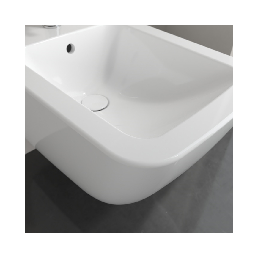 Villeroy & Boch 44110001 - Väggmonterad bidé VENTICELLO keramik/vit