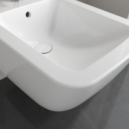Villeroy & Boch 441100R1 - Väggmonterad bidé VENTICELLO, keramik/vit