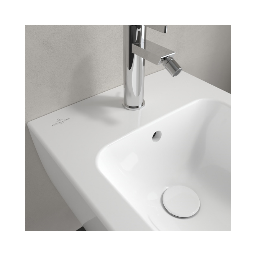 Villeroy & Boch 441100R1 - Väggmonterad bidé VENTICELLO, keramik/vit