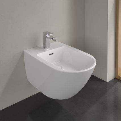 Villeroy & Boch 447000R1 - Vägghängt bidé SUBWAY 3.0 keramik/vit