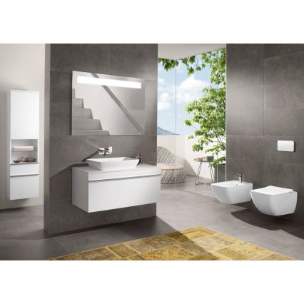 Villeroy & Boch 4611RS01 - Vägghängd WC med SoftClose-sits VENTICELLO, keramik/vit