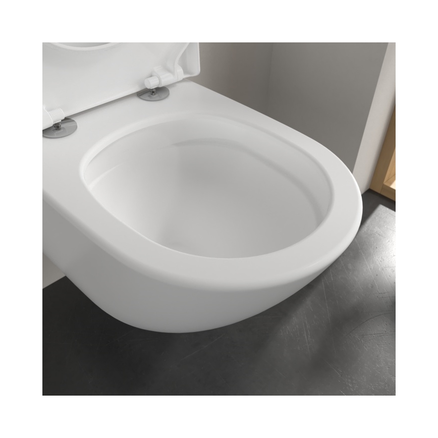 Villeroy & Boch 4670T0RW - Väggmonterad WC SUBWAY 3.0 keramik/vit