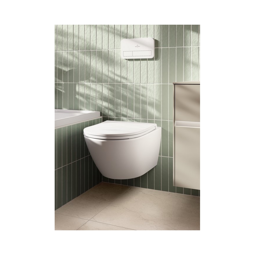 Villeroy & Boch 4670T0T2 - Vägghängd WC SUBWAY 3.0 keramik/vit