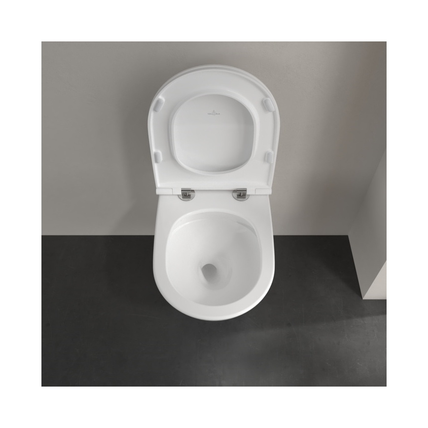 Villeroy & Boch 4670T901 - Vägghängd WC med SoftClose-sits SUBWAY 3.0 keramik/vit