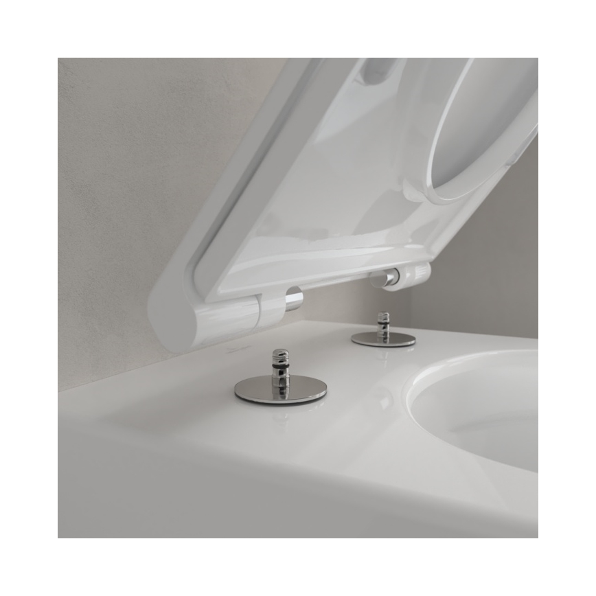 Villeroy & Boch 4670T9R1 - Vägghängd WC med SoftClose-sits SUBWAY 3.0 keramik/vit