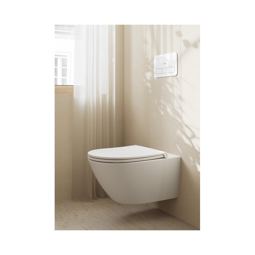 Villeroy & Boch 4670T9R1 - Vägghängd WC med SoftClose-sits SUBWAY 3.0 keramik/vit