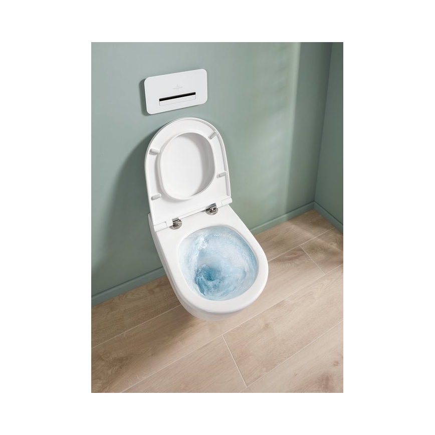 Villeroy & Boch 4670T9R1 - Vägghängd WC med SoftClose-sits SUBWAY 3.0 keramik/vit