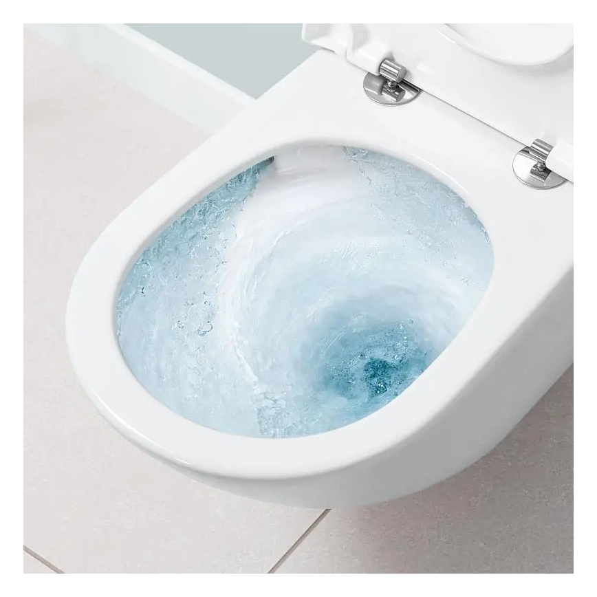 Villeroy & Boch 4670TS01 - Vägghängd WC med SoftClose-sits SUBWAY 3.0 keramik/vit