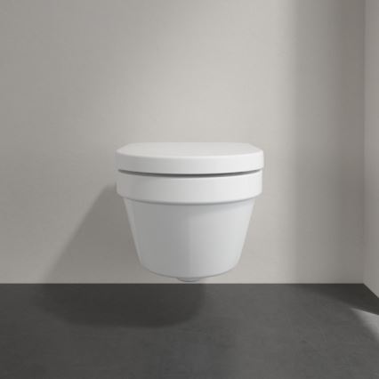 Villeroy & Boch 4694HR01 - Väggmonterad toalett med SoftClose-sits ARCHITECTURA, keramik/vit