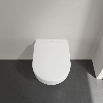 Villeroy & Boch 4694HR01 - Väggmonterad toalett med SoftClose-sits ARCHITECTURA, keramik/vit