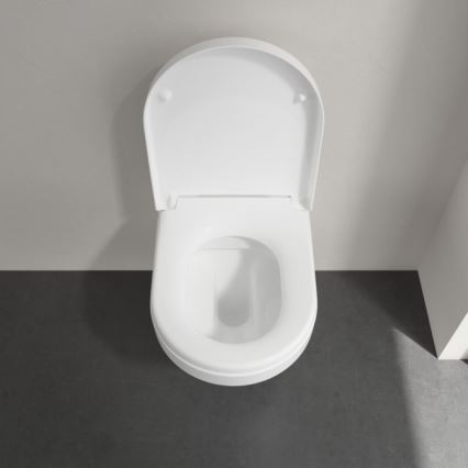 Villeroy & Boch 4694HR01 - Väggmonterad toalett med SoftClose-sits ARCHITECTURA, keramik/vit