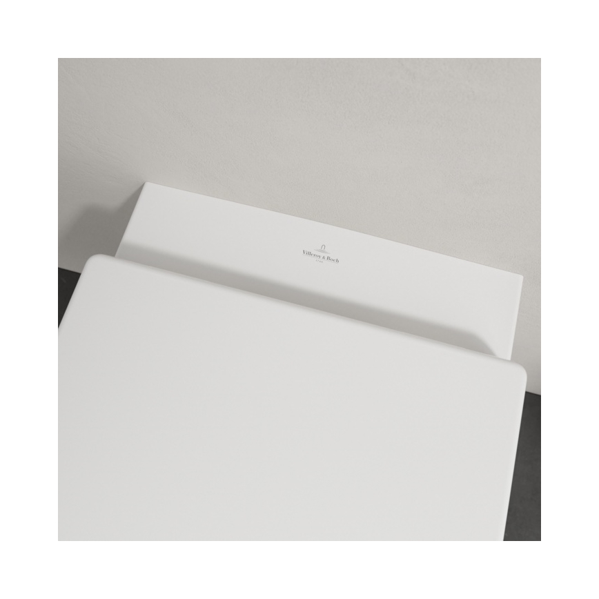 Villeroy & Boch 4694HR01 - Väggmonterad toalett med SoftClose-sits ARCHITECTURA, keramik/vit
