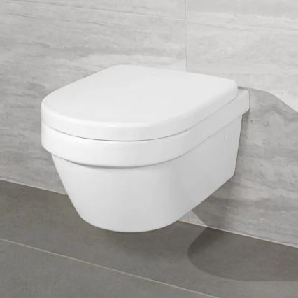 Villeroy & Boch 4694HRR1 - Vägghängd WC med SoftClose-sits ARCHITECTURA keramik/vit