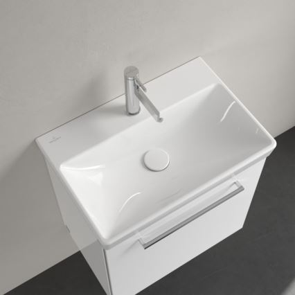 Villeroy & Boch 4A005501 - AVENTO vägghängt tvättställ 55x37 cm keramik/vit