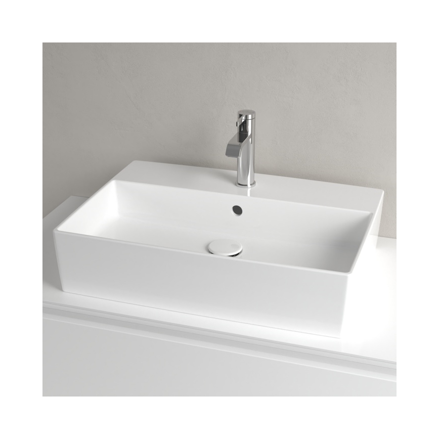 Villeroy & Boch 4A076001 - Tvättställ för bänkskiva MEMENTO 60x42 cm keramik/vit