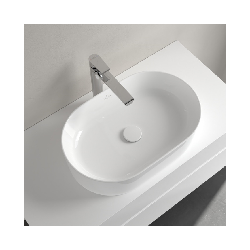 Villeroy & Boch 4A195601 - Handfat för bänkskiva COLLARO 56x36 cm, keramik/vit