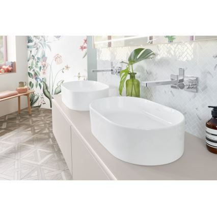 Villeroy & Boch 4A195601 - Handfat för bänkskiva COLLARO 56x36 cm, keramik/vit