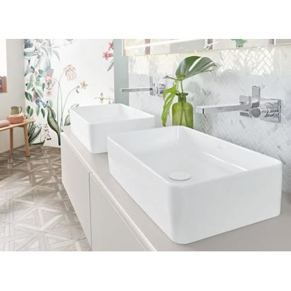 Villeroy & Boch 4A205601 - Tvättställ för montering på bänkskiva COLLARO 56x36 cm keramik/vit