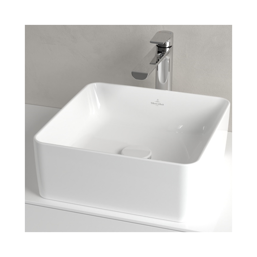 Villeroy & Boch 4A213801 - Tvättställ för bänkskiva COLLARO 38x38 cm keramik/vit