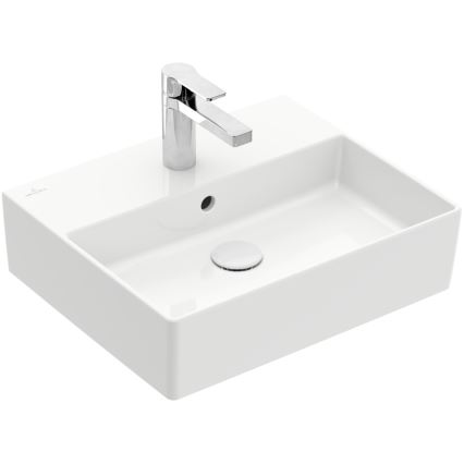 Villeroy & Boch 4A225G01 - Väggmonterat tvättställ/på bänkskiva MEMENTO 50x42cm keramik/vit