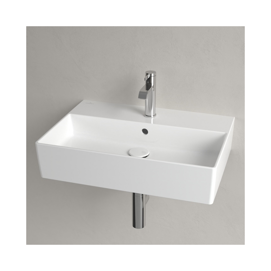 Villeroy & Boch 4A226G01 - Vägghängt tvättställ/på bänkskiva MEMENTO 60x42 cm keramik/vit