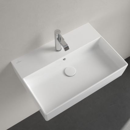 Villeroy & Boch 4A226G01 - Vägghängt tvättställ/på bänkskiva MEMENTO 60x42 cm keramik/vit