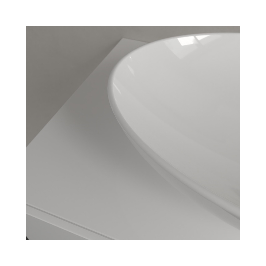 Villeroy & Boch 4A470101 - Tvättställ för bänkskiva LOOP&FRIENDS 56x38 cm keramik/vit