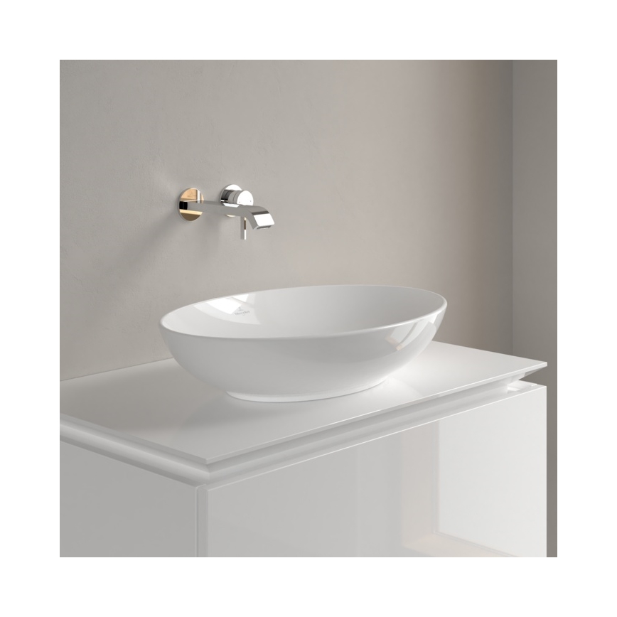 Villeroy & Boch 4A4701R1 - Toppmonterat handfat LOOP&FRIENDS 56 x 38 cm keramik/vit