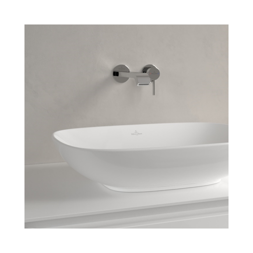 Villeroy & Boch 4A490101 - Tvättställ för bänkskiva LOOP&FRIENDS 56x38 cm keramik/vit