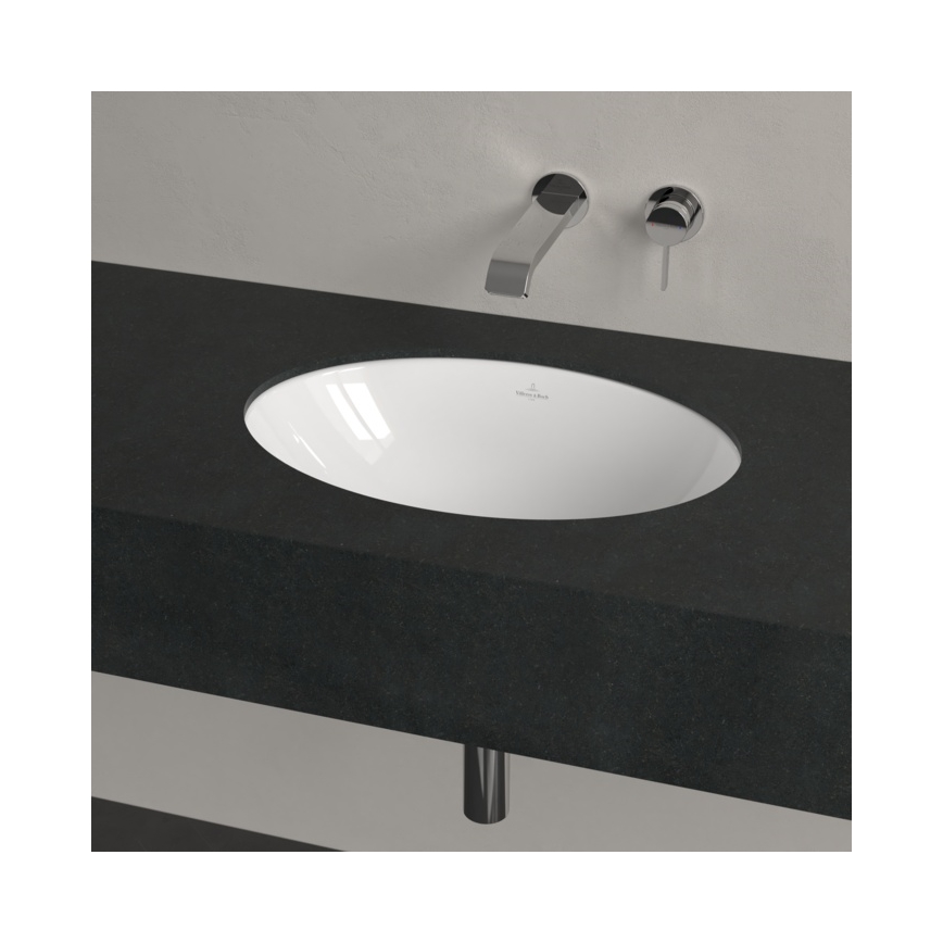 Villeroy & Boch 4A540001 - Infällt tvättställ LOOP&FRIENDS 48,5x32,5 cm keramik/vit