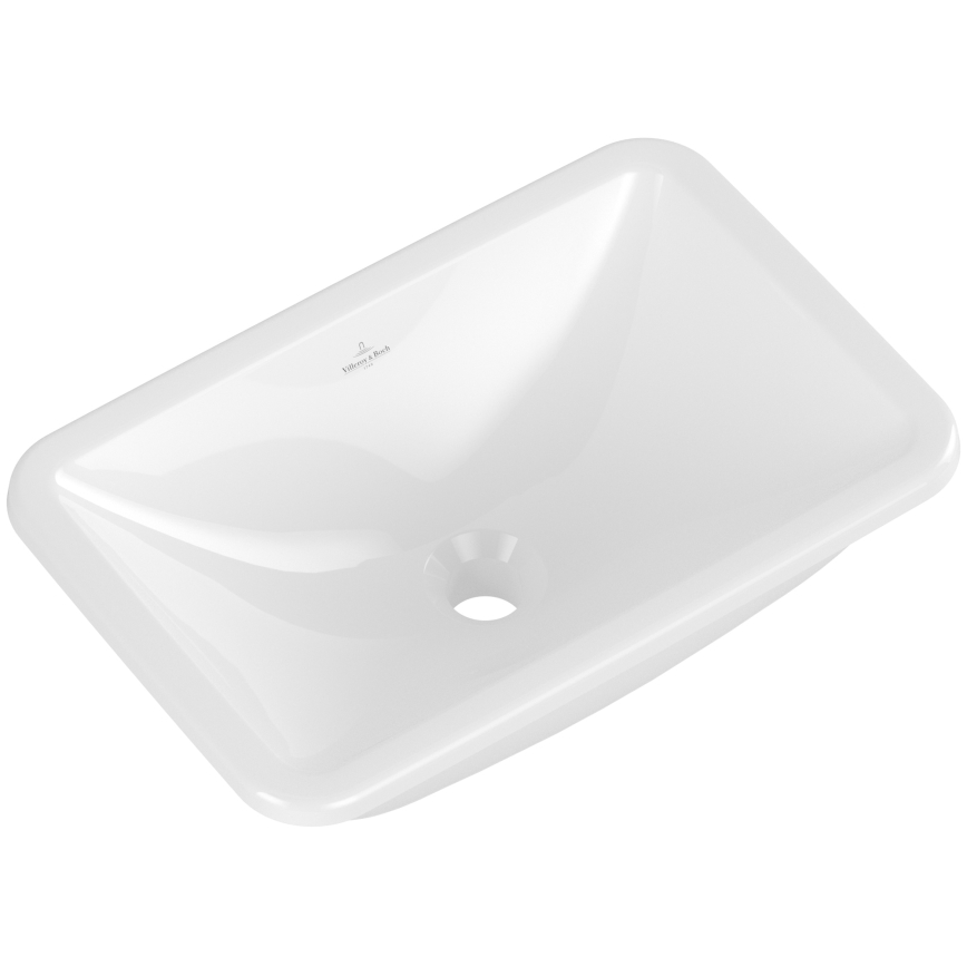 Villeroy & Boch 4A560001 - Infällt tvättställ LOOP&FRIENDS 45x28 cm keramik/vit