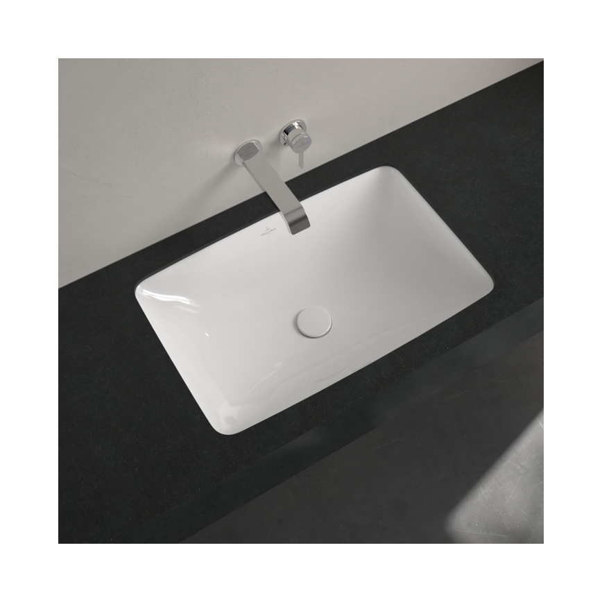 Villeroy & Boch 4A580001 - Infällt tvättställ LOOP&FRIENDS 61,5x38 cm keramik/vit