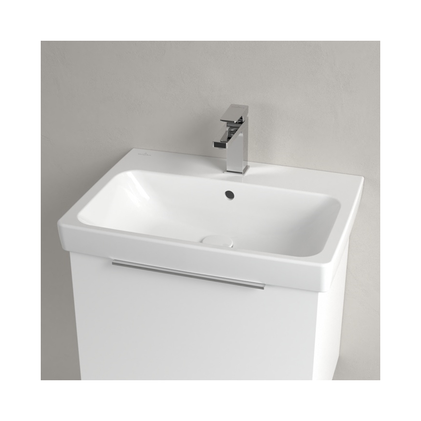 Villeroy & Boch 4A876001 - Väggmonterat tvättställ ARCHITECTURA 60x45 cm keramik/vit