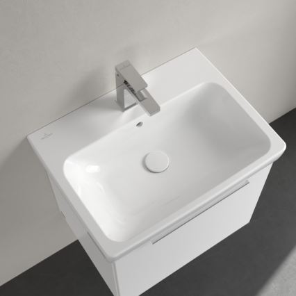 Villeroy & Boch 4A876001 - Väggmonterat tvättställ ARCHITECTURA 60x45 cm keramik/vit