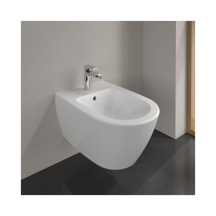 Villeroy &amp; Boch 54000001 - Väggmonterad bidé SUBWAY 2.0 37x56 cm keramik/vit