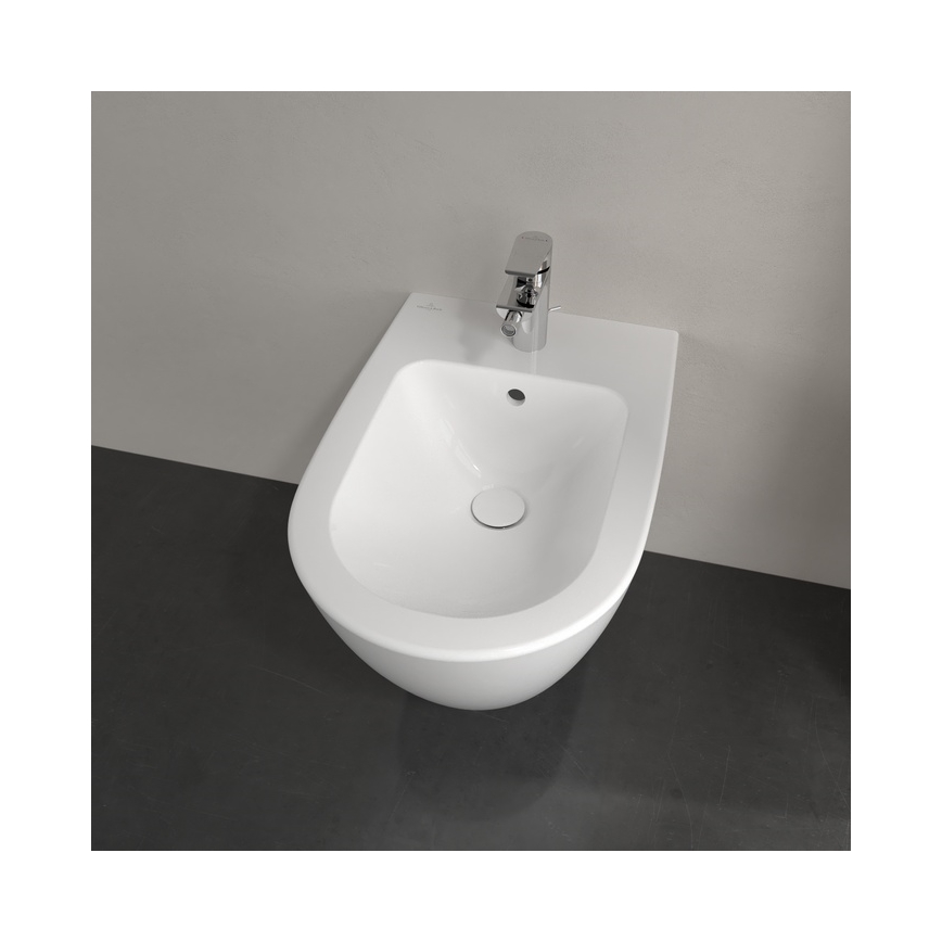 Villeroy &amp; Boch 54000001 - Väggmonterad bidé SUBWAY 2.0 37x56 cm keramik/vit