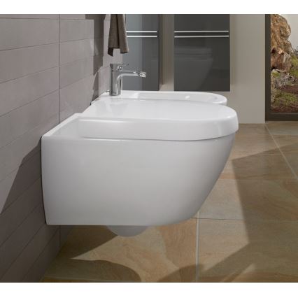 Villeroy &amp; Boch 54000001 - Väggmonterad bidé SUBWAY 2.0 37x56 cm keramik/vit